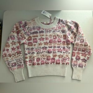 LoveShackFancy Kirsten Stardust Sweater